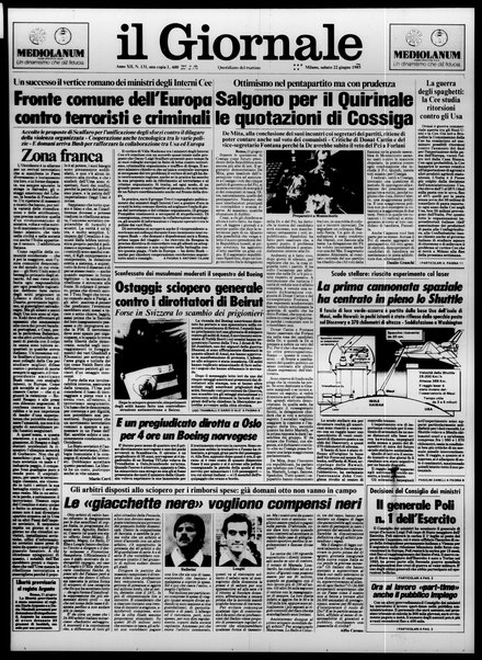 Il giornale : quotidiano del mattino